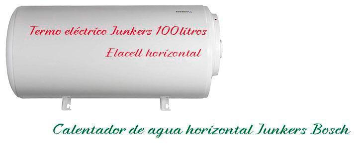 30-75 °C, 230 V, 100 litros Calentador de agua caliente horizontal de 100 l y 2000 W 