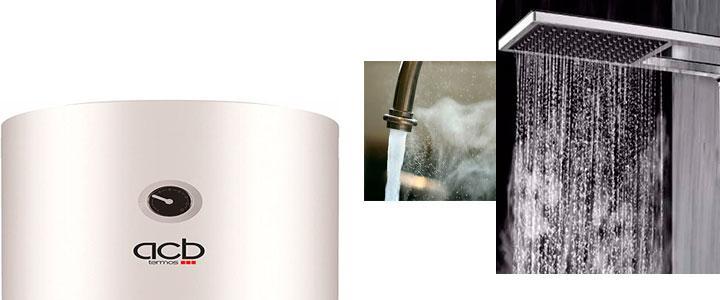 Termo calentador acumulador de agua eléctrico acb vertical 100 litros